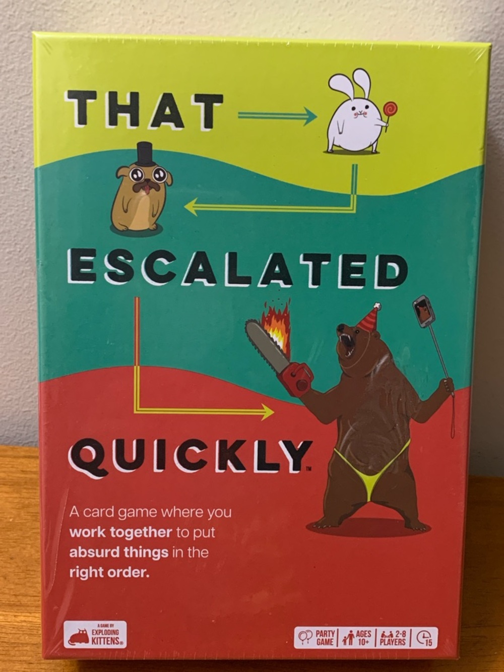 That Escalated Quickly Card Game – Exploding Kittens – Party Game